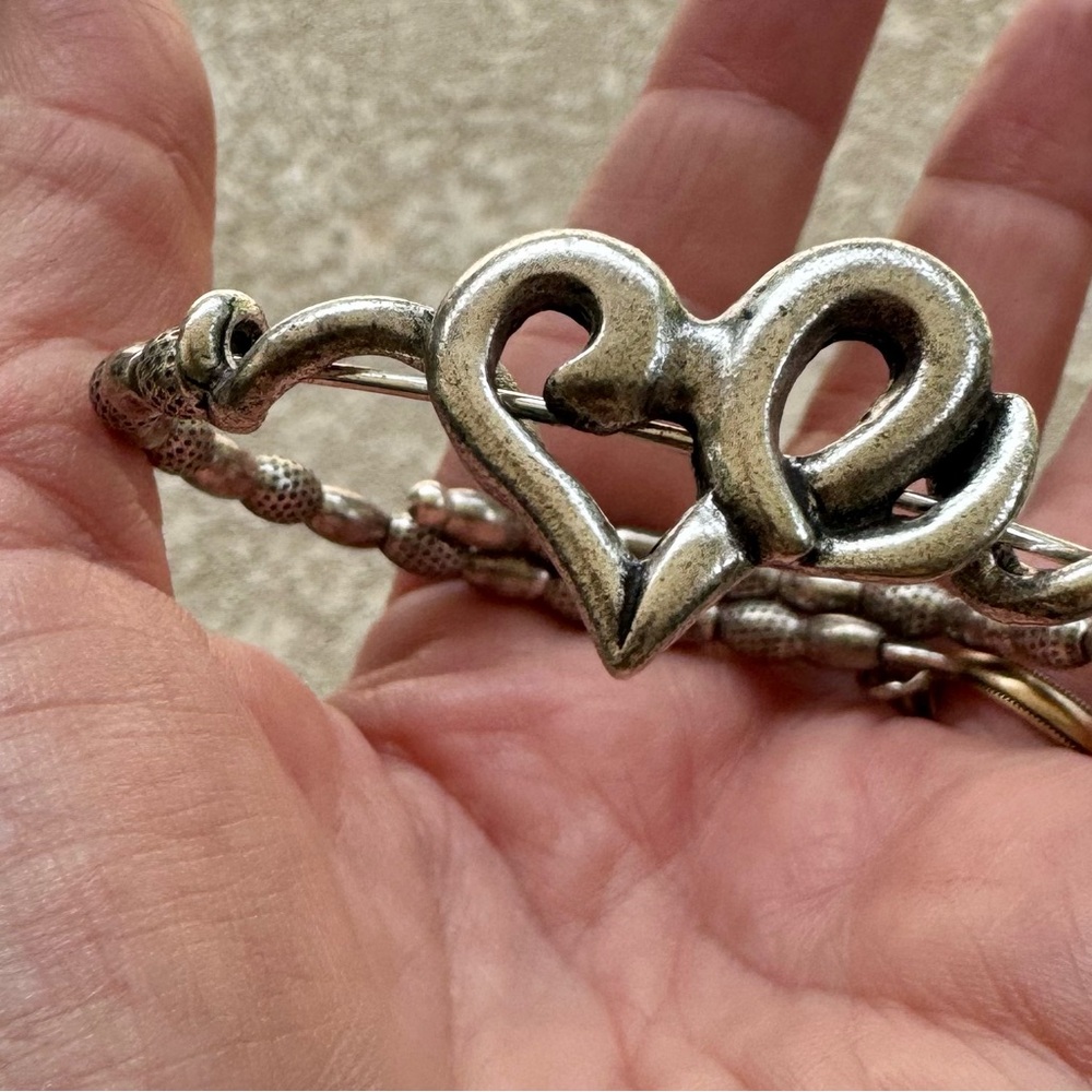 Alex And Ani Vintage Sixty Six Heart Beaded Wrap Bracelet